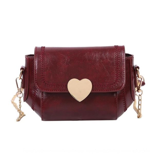 

персик плеча мода одного плечо новый способ новый продукт замка сердца женщин универсальной корейского кросс мешок сетка красного небольшие