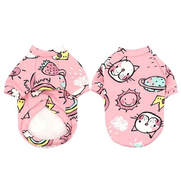 

cute small dog clothes soft cotton chihuahua yorkies clothes pet puppy cat hoodies winter dog jacket coat for small med sqcvze