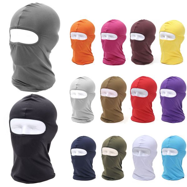 

mtb bike bicycle cycling face wholesale- masks outdoor head neck balaclava full face mask cover hat protection multi colors