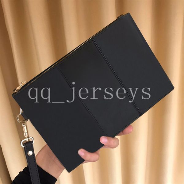 

luxury designer men's tide brand imported men's bag clutch head layer leather envelope bag large capacity leather clutch