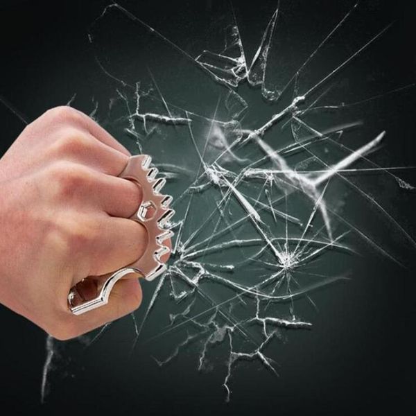 

skeleton shape bottle opener window breaking tool self defense knuckle duster for family outdoor camping acc bbyxwc