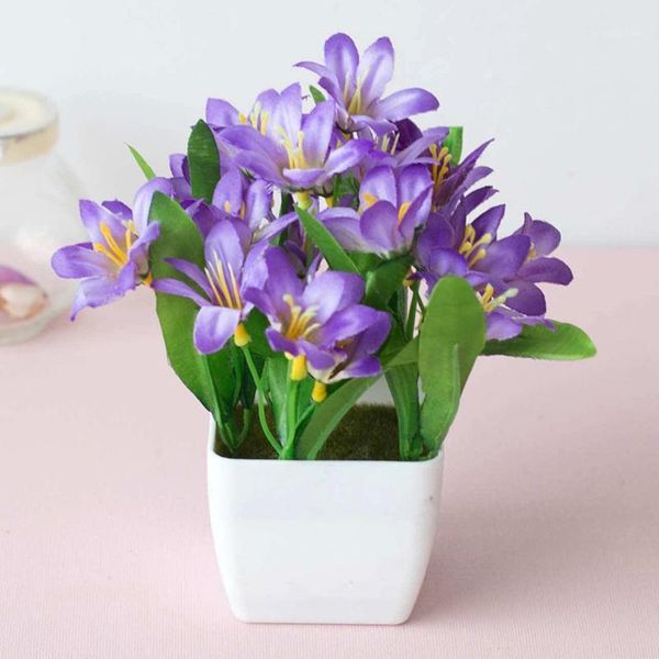 

outdoor simulation flower pot bonsai garden gift office party room wedding bedroom1