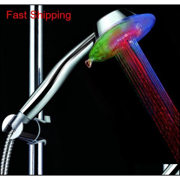 

color changing showerhead handheld led 3 water mode 7 color glow light matically changing led jllofg sport777