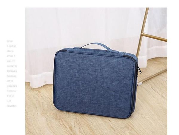

large capacity waterproof document bag organizer papers storage pouch credential bag diploma storage file pock jllchq trustbde