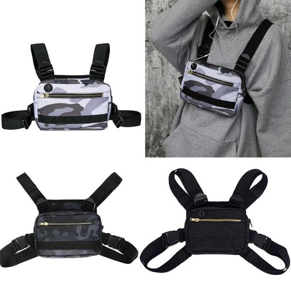 

outdoor bags chest rig men bag casual function style hunting vest g99d1