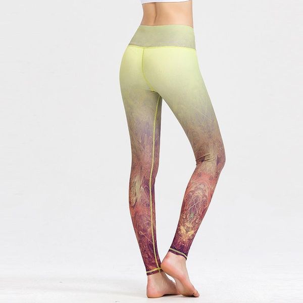 

yoga outfits digital printing pants women quick-drying stretch running fitness leggings sport fitness1, White;red