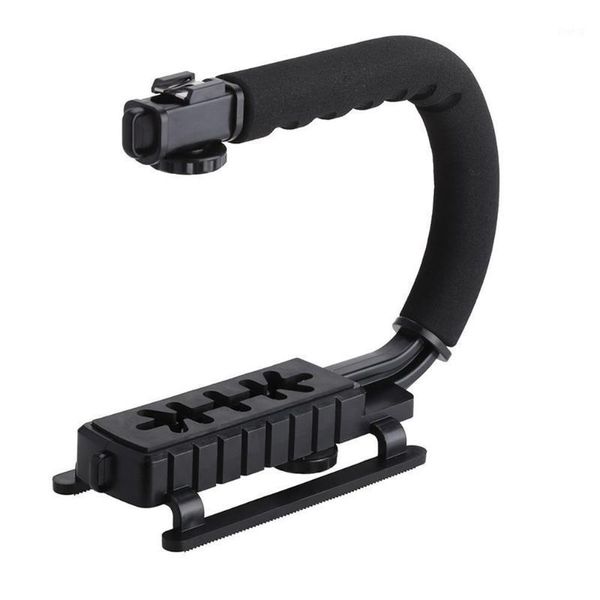 

stabilizers u shape bracket grip portable video handheld camera stabilizer with removable shoe c-type bracket1