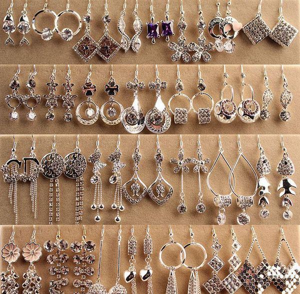 

fashion hypoallergenic earrings silver boxed long earrings korean jewelry diamond ear sqcofe new_dhbest