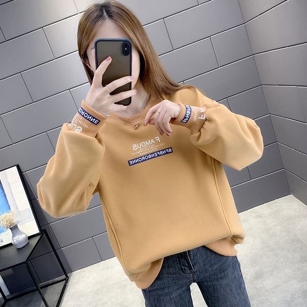 

ladies 2021 in addition to velvet female thickened and winter new fashion jacket 37xw, Black