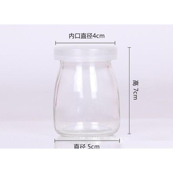 

glass stash container jar storage bottles box and llids milk yoghourt jelly mousse dessert bottle for tobacco her qylubv mj_bag