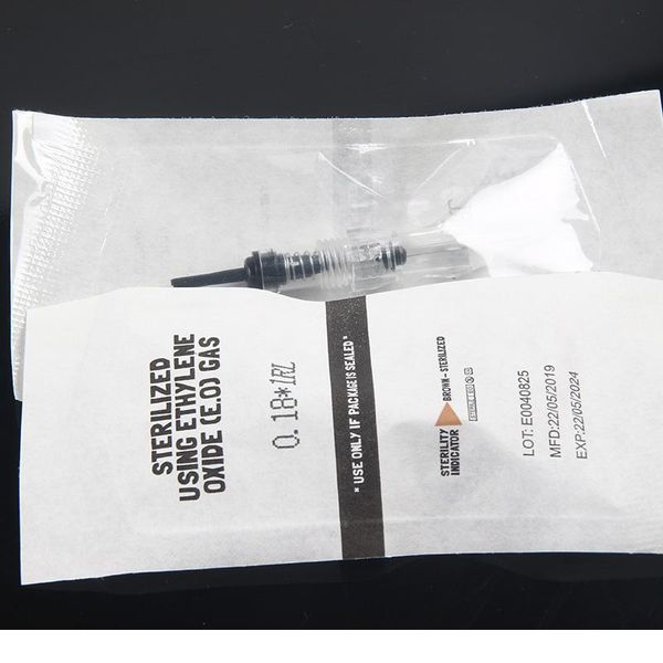 

50pcs tattoo needles permanent makeup cartridges for dermografo machine kit eyebrow needle for pmu machine black pearl jllhtx