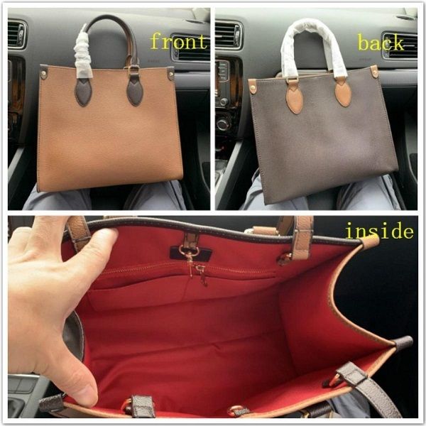 

new designers womens handbags ladies casual tote pvc leather shoulder bags female crossbody big purse m44576