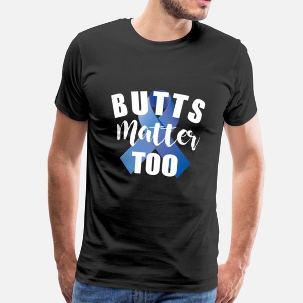 

butts matter too colon cancer awareness designers graphic t shirt funky oversized latest tracksuit hoodie sweatshirt