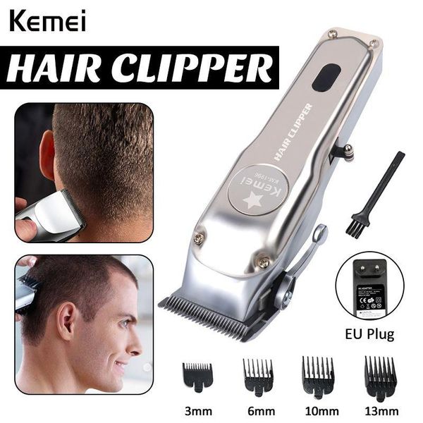 

metal professional electric hair clipper rechargeable hair trimmer haircut machine men cutter cutting machine barber