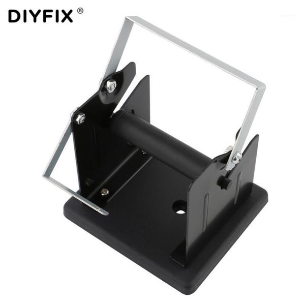 

diyfix tin lead soldering wire metal holder stand welding solder wire roll spool support base1