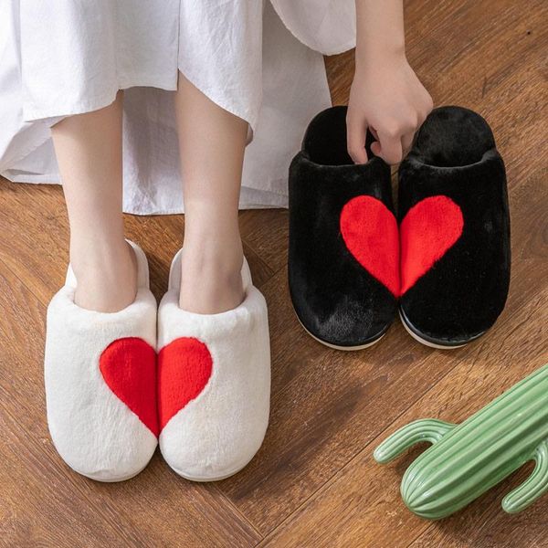 

women's winter warm slippers faux fur comforter fluffy plush women's home furry interior house shoes ladies bedroom large size, Black