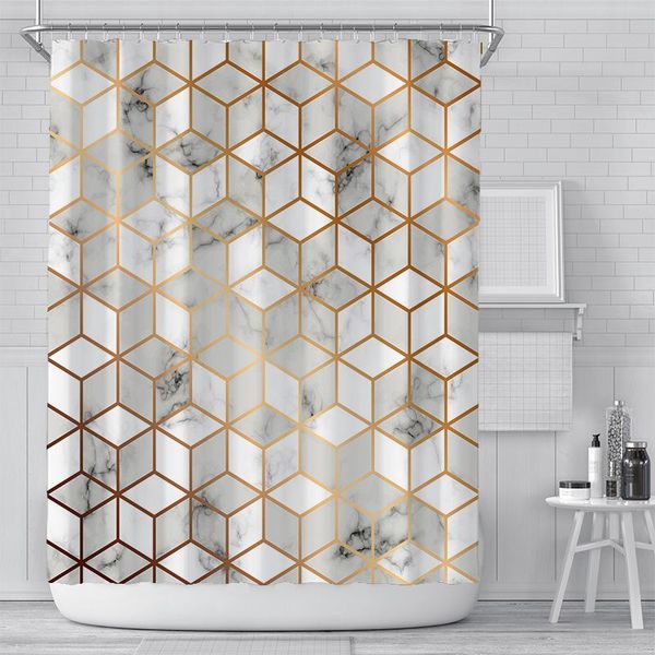 

curtain & drapes geometric printing shower polyester tarpaulin bathroom