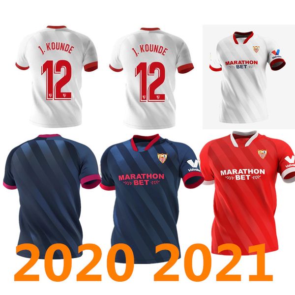 

20 21 seville football jersey ocampos ever banega en-nesyri jong el haddadi reguilon, Black;yellow