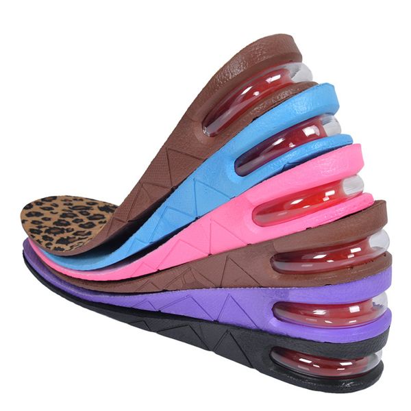 

9cm height increase insole cushion height lift adjustable cut shoe heel insert taller women men quality foot pads wholesale, White;pink