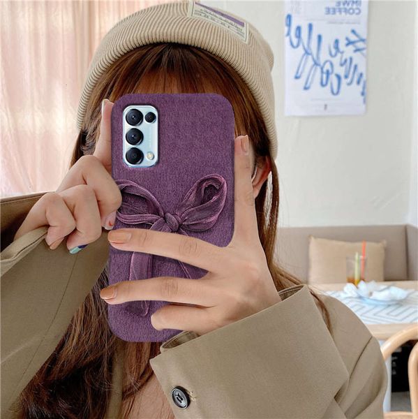 

autumn and winter days opporeno5 mobile phone case oppo reno4pro protective cover reno3 hard shell reno2z bag border fall proof plush