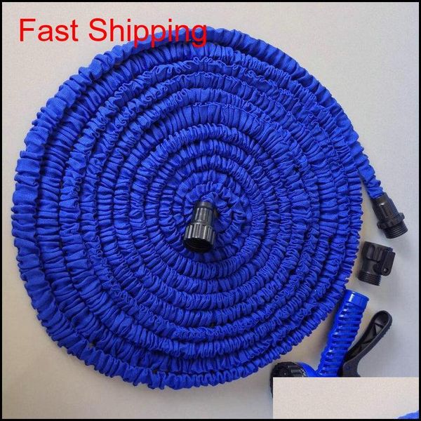 

3x expandable magic hose with 7in1 spray gun nozzle 25ft/50ft/75ft/100ft irrigation system garden hose wate qylmks sports2010