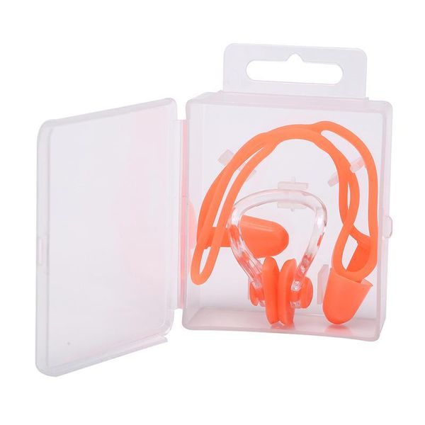 

waterproof soft swimming earplugs nose clip case protective prevent water protection ear plug soft sile swim dive bbypoo