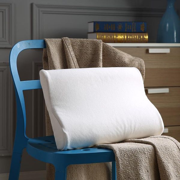 

pillow 500g anti-bacteria water-loving polyurethane memory foam for kids white comfortable healthy sweet sleep size 40*25*5/3cm