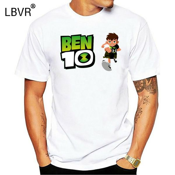 

2019 funny cute running by ben10 men cotton cool summer men's basic short sleeve hoodie designers t shirts sweatshirt