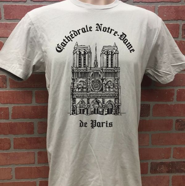 

notre dame cathedral in paris fashion casual short sleeve for clothing summer custom design sport hooded sweatshirt hoodie men t shirt