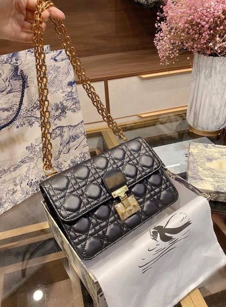 

luxury chain shoulder bags messenger bag fashion women handbag totes bag bags -l0890, Black