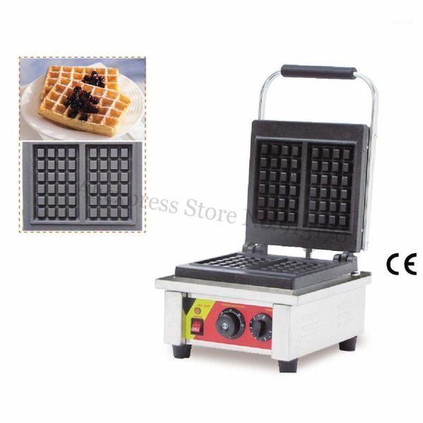 

bread makers rectangle waffle maker commercial square machine stainless steel square-shaped with 2 pcs moulds1