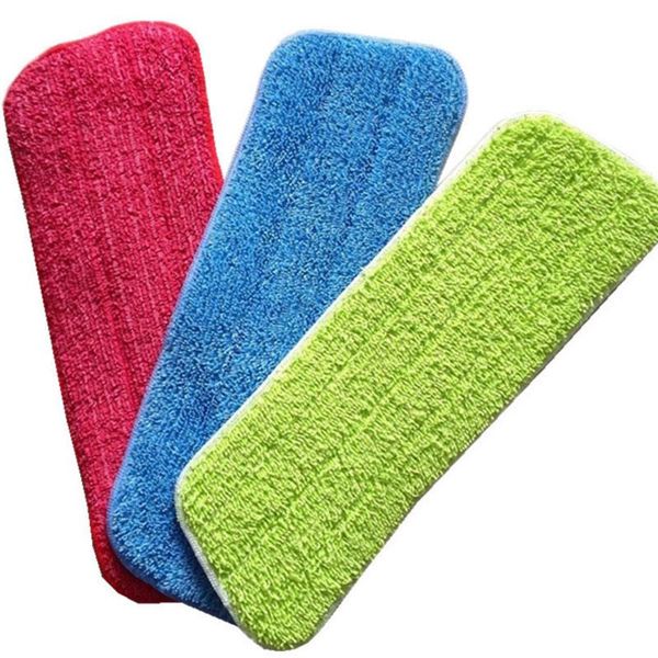 

classic multi-color practical kitchen living room cleaning tool replacement water mop head replaceable mop cloth microfiber