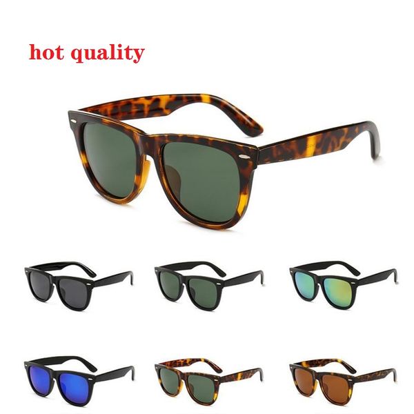 

men women sunglasses retro polarized sunglasses classic glasses 54mm uv400 uv protective lenses with box and case, White;black