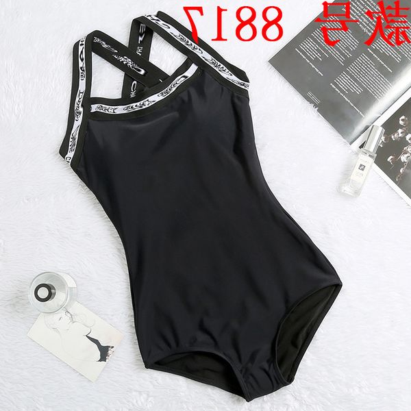 

swimsuit women's one piece alphabet swimwear