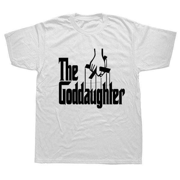 

sport new summer style the goddaughter god parents t shirts men short sleeve cotton funny t-shirts camisetas clothing