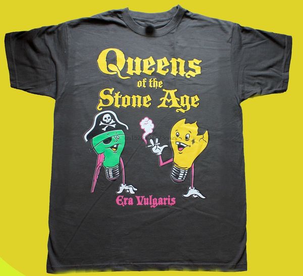 

queens tee of the stone age era vulgaris stoner sludge rock kyuss new grey women fashion sport sweatshirt hoodie t shirt