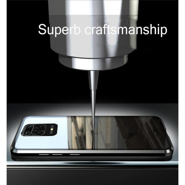 

360 metal magnetic phone case for redmi note 9 8 7 k20 k30 pro case for xiaomi 10 9t cc jllqsm