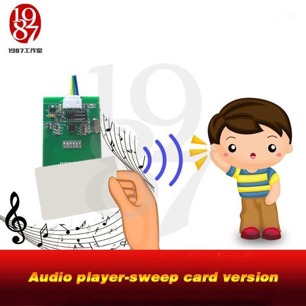 

alarm systems escape room props sweep card to get the audio clues from jxkj1987 adventurer game prop chamber 2021 props1