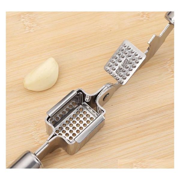 

garlic tool stainless steel garlic presses good quality manual ginger garlic crusher grater kitchen ga jllxyi mywjqq
