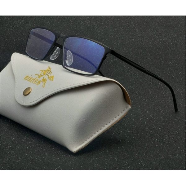 

titanium alloy glasses frame men myopia eye glass prescription eyeglasses 2018 korean optical frames eyewear nx t200428, Silver
