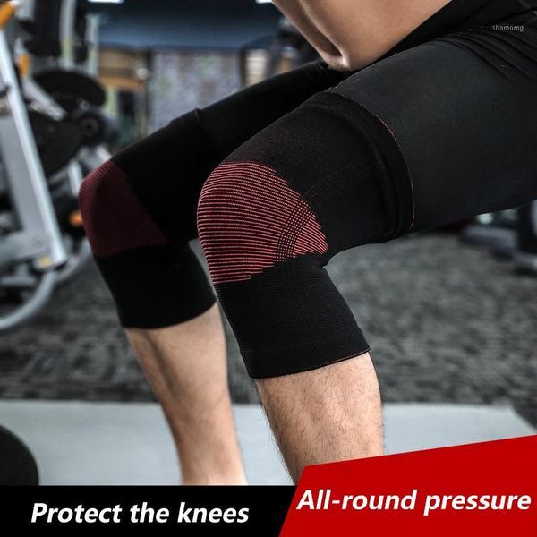 

elbow & knee pads 2pcs fitness running cycling support braces elastic nylon sport compression pad sleeve for basketball volleyball1, Black;gray