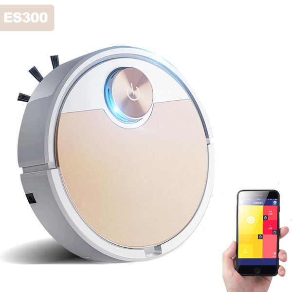 

es300 robot vacuum cleaner mobile phone app remote control smart vacuum cleaner automatic dust removal and sterilization sweeper