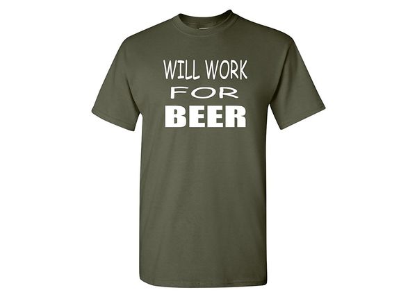 

new cool tee shirt will work for beer t-shirt gift men's funny tee shirt construction job drinking shirt sport hooded sweatshirt hoodie