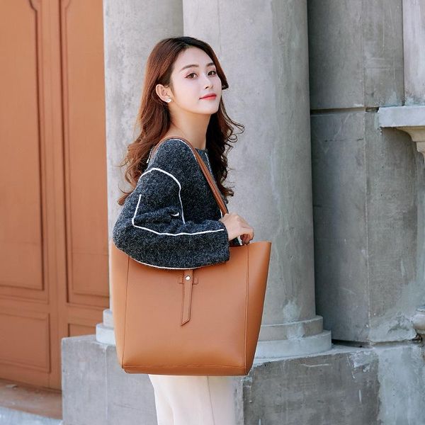 

cross body women's bags 2021 cross-border fashion tote bag lychee pattern single shoulder ladies large clutch satchels