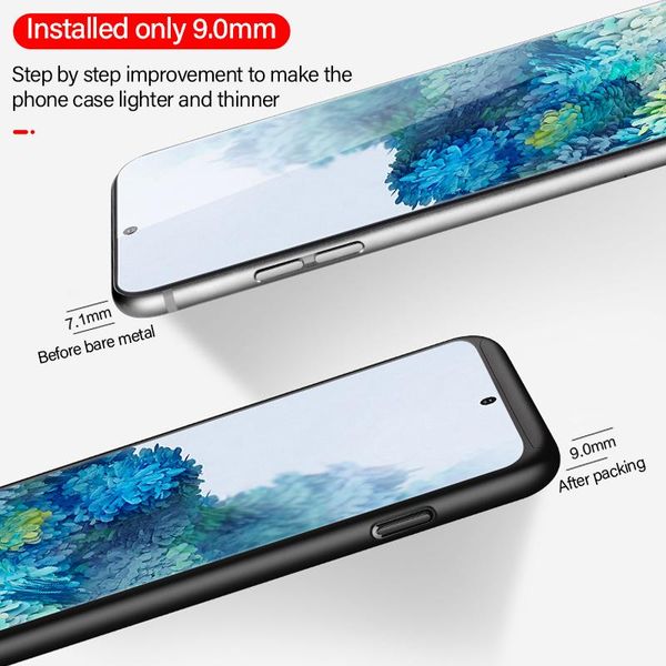 

роскошный 360 full cover матовый жесткий пк телефон чехол для samsung galaxy s20 s10 5g e s9 s8 s7 примечание 9 8 sqcxmf bdejewelry