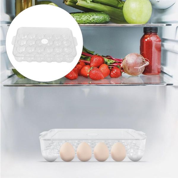 

1pc preservation box egg storage box egg storage case container with cover