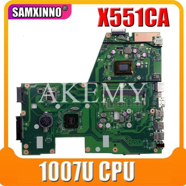 

x551ca motherboard rev2.2 1007u cpu for asus x551cap f551ca lapmotherboard x551ca mainboard test 100% ok1