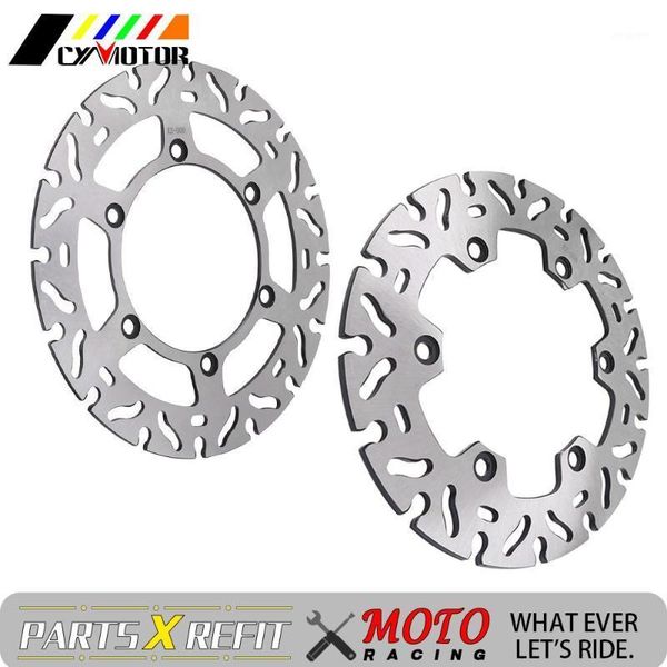 

motorcycle brakes stainless steel front and rear brake disc rotor for yamahar250 dt200 dt230 wr200r 250 dt wr 200 2301