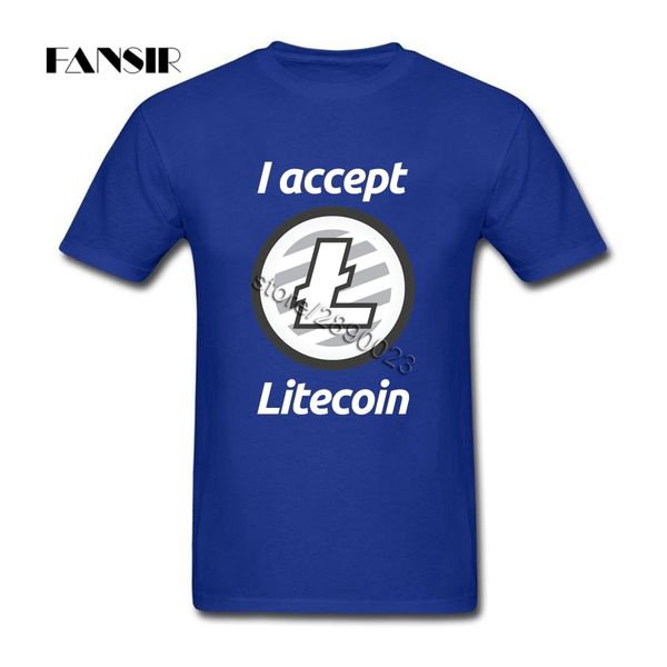 

2020 new fashion t-shirt male i accept litecoin men t shirt custom short sleeve group clothes sport hooded sweatshirt hoodie