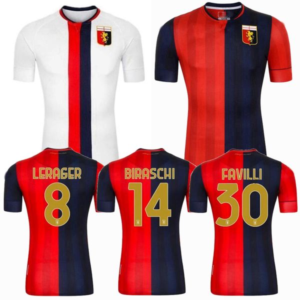 

2020 2021 genoa cfc soccer jerseys genoa zappacosta bani scamacca gumus pjaca 20 21 home away football shirt s-2xl, Black;yellow